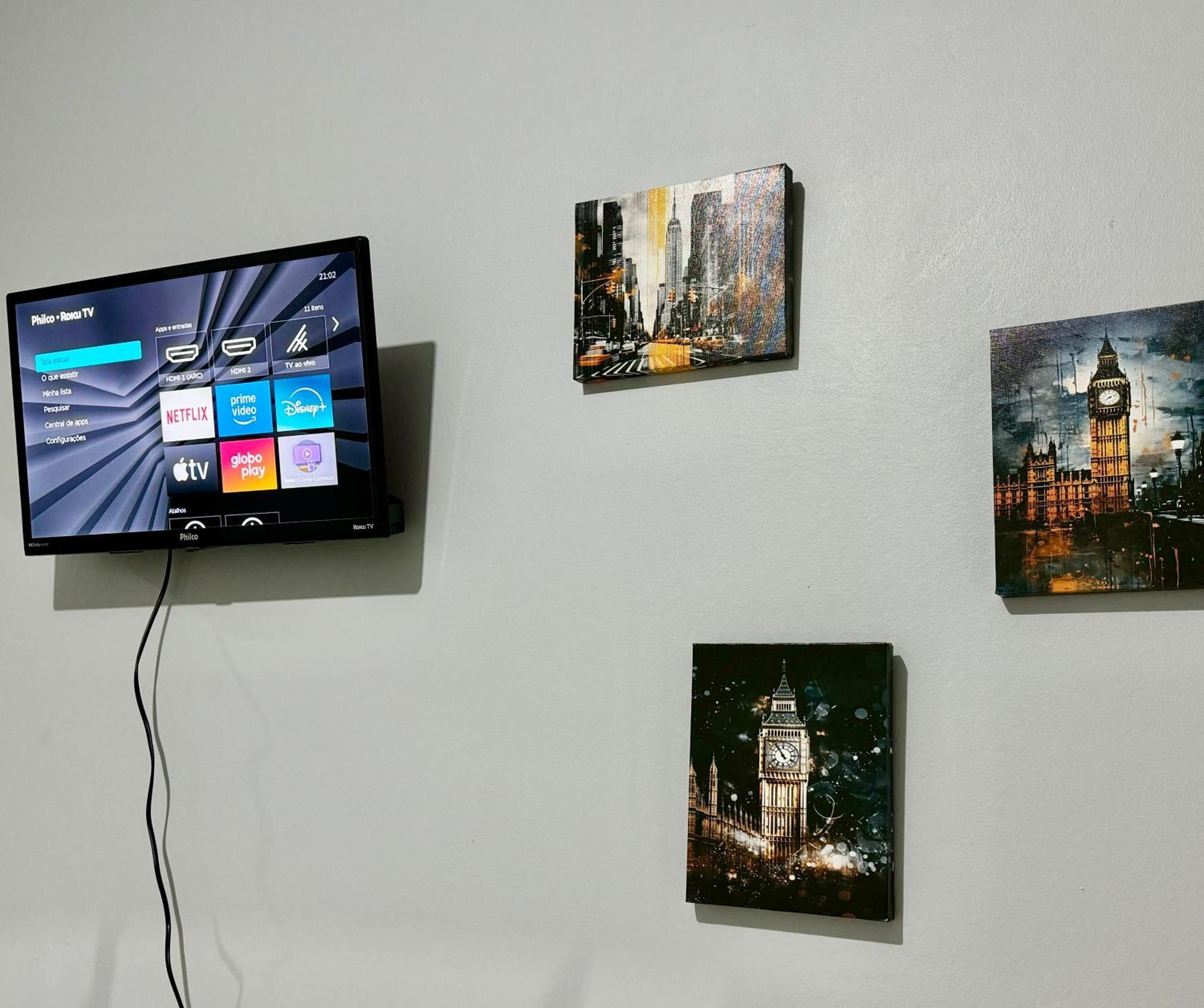 Quarto Acolhedor Com Tv, Ar Quente Frio E Sacada Em Casa Maylo Com Jardim *